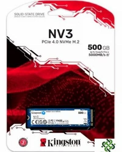 SSD Kingston SNV3S/500G NV3 NVMe M2 PCIe4