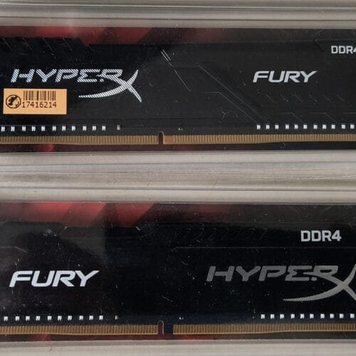 Pente de memória Kingston 2x8Gb Fury Hyperx DDR4 2400Mhz