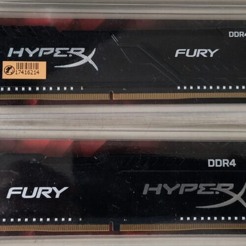 <b>VENDIDO</b>Pente de memória Kingston 2x8Gb Fury Hyperx DDR4 2400Mhz
