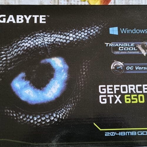 Placa de vídeo Gibabyte Geforce GTX 650