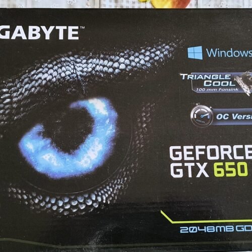 <b>VENDIDA</b> Placa de vídeo Gibabyte Geforce GTX 650