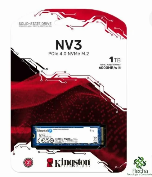 SSD Kingston SNV3S/1000GB NV3 NVMe M2 PCIe4